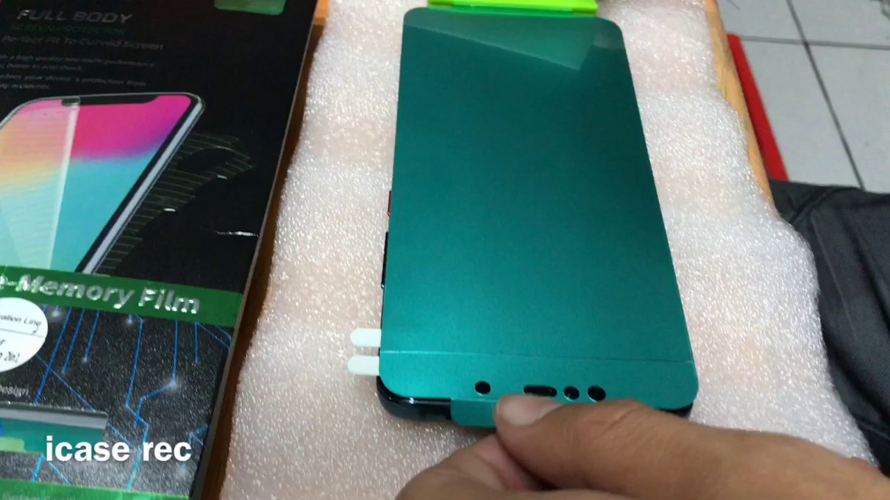 Huawei Mate 20 Pro Set Full Body Screen Protector anti gores clear back and front hydrogel BESTSUiT