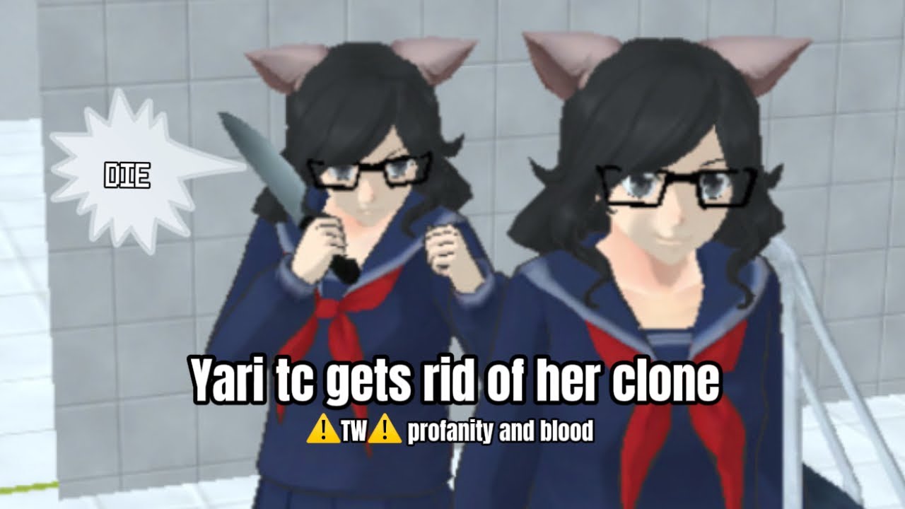 Yari tc gets rid of her clone | High school simulator 2018