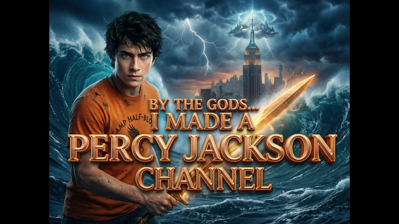 By the Gods… I Made a Percy Jackson Channel
