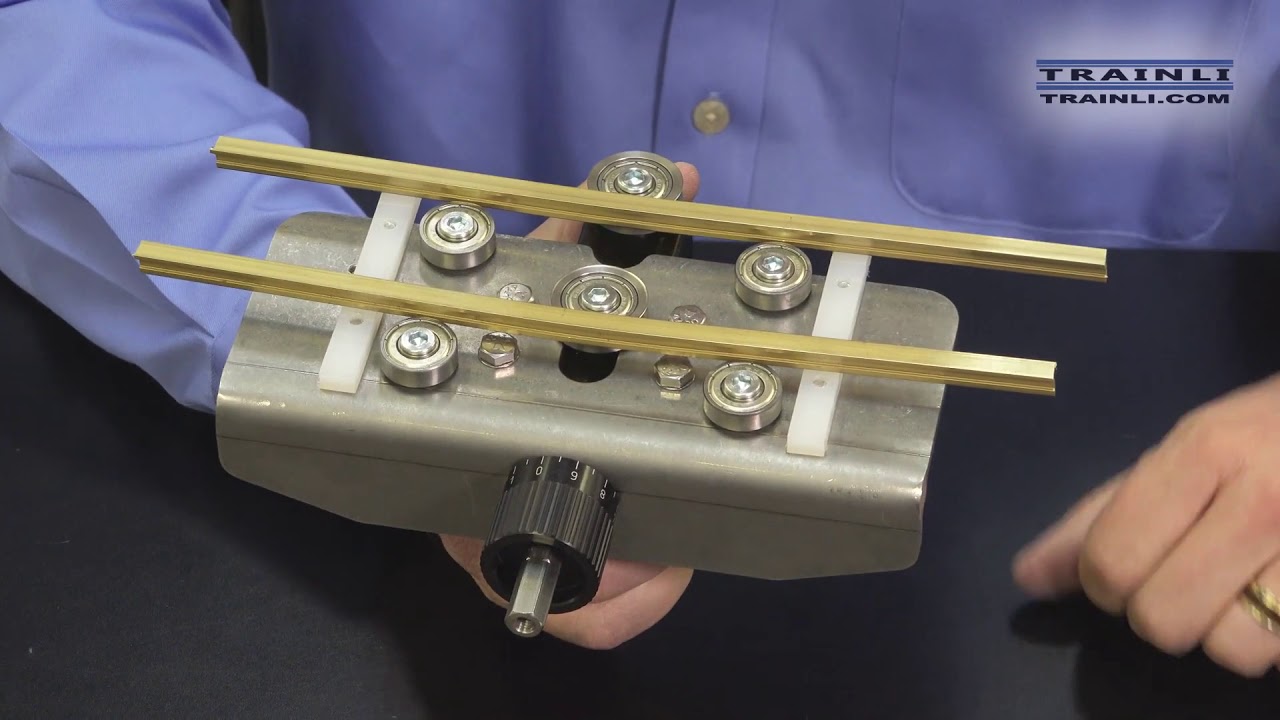 TrainLi TechTV  -  See the best dual Rail Bender on the market!
