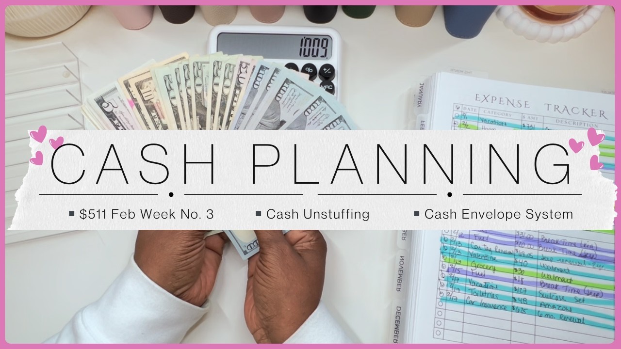 SINKING FUNDS ALLOCATION | $1,009 CASH UNSTUFFING | FEBRUARY 2026 WEEK 3