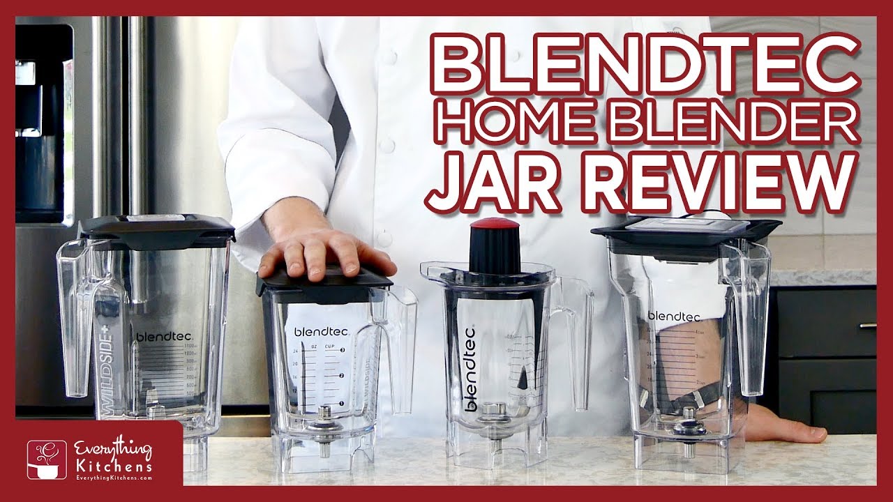 Все чаши для блендеров Blendtec — WildSide, Bendtec Twister Jar, FourSide Jar и другие.