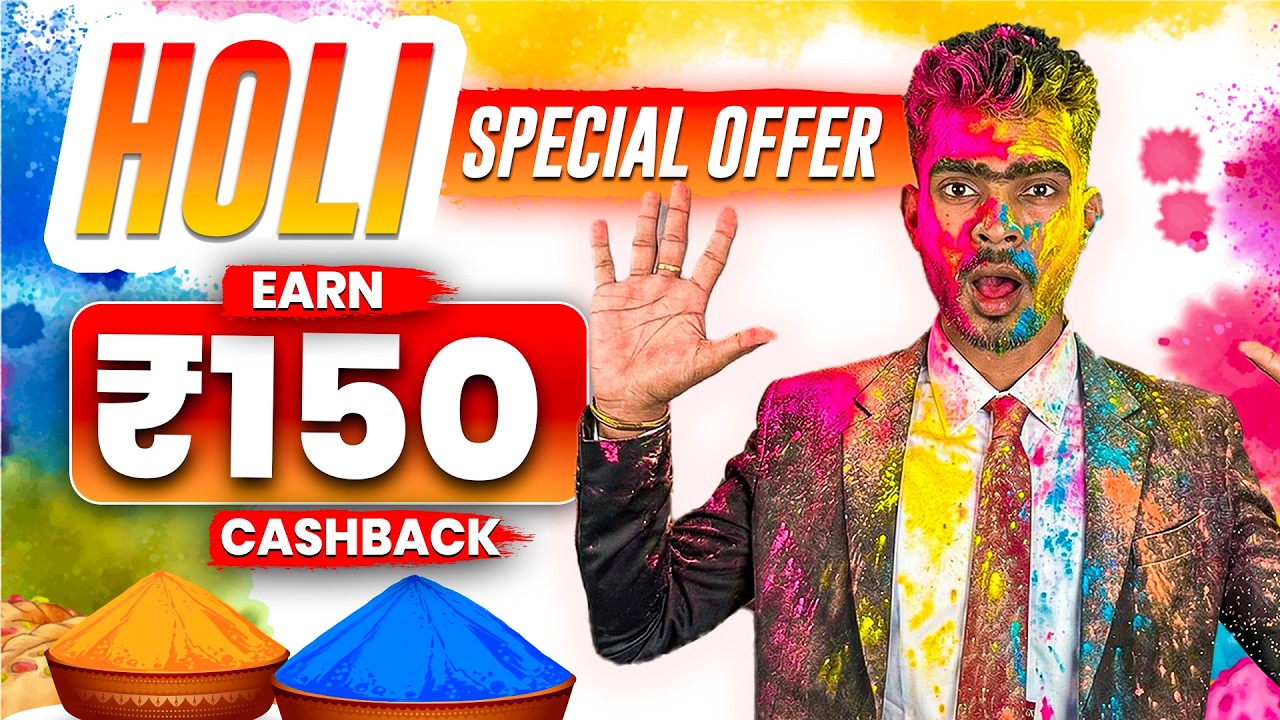 Holi Special Refer and Earn App 2026 | UPI Cashback Offers Working Now