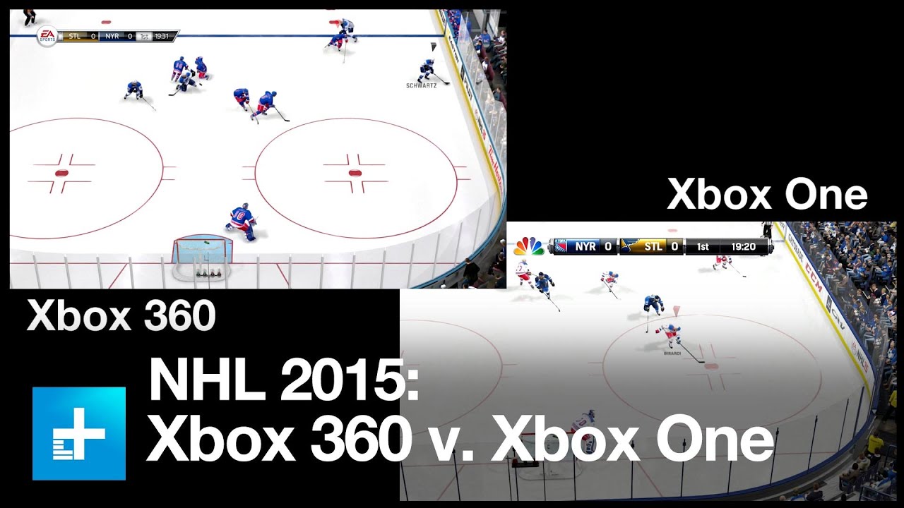 NHL 2015 - Xbox 360 vs Xbox One