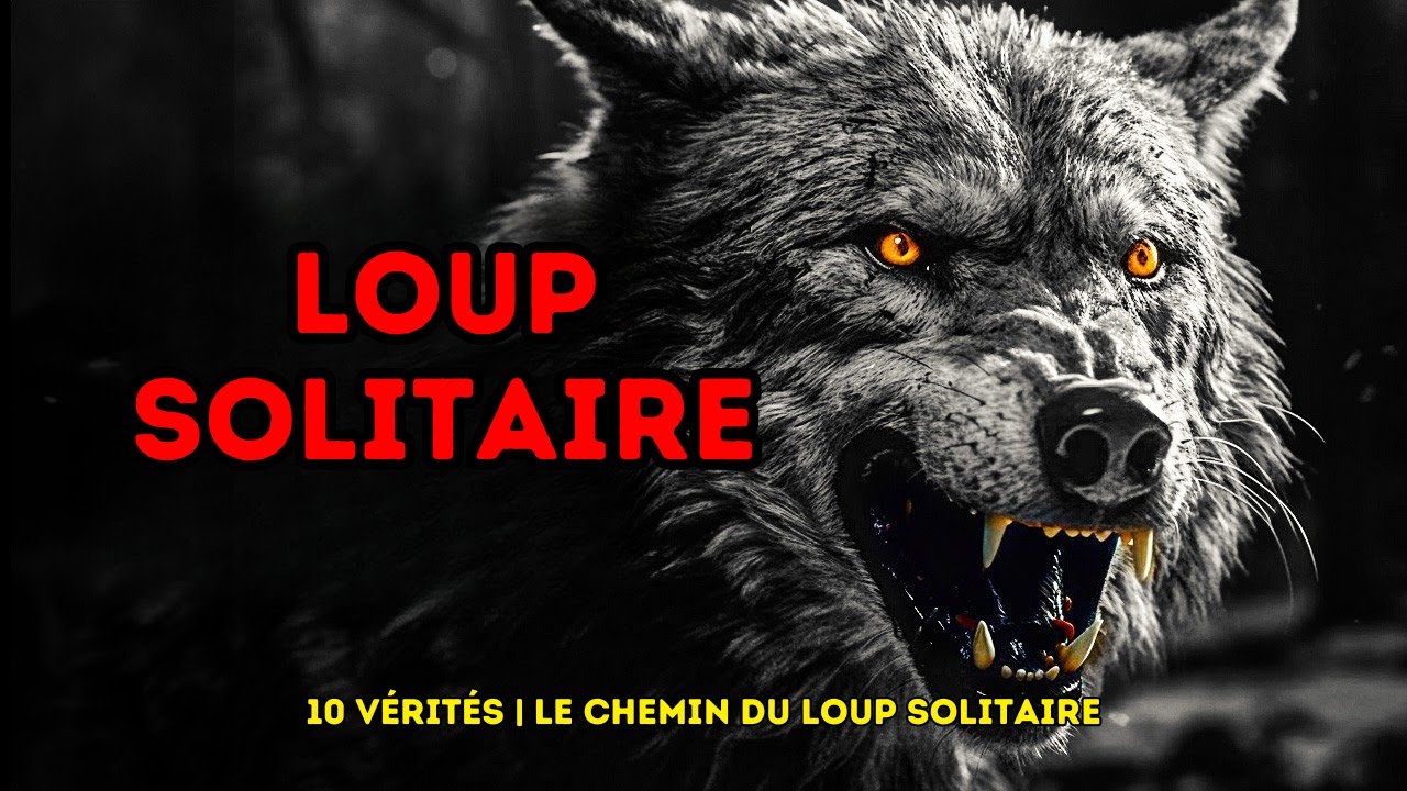 Le Chemin du Loup Solitaire : 10 Vérités Cruelles Que Tout Homme Doit Affronter Seul