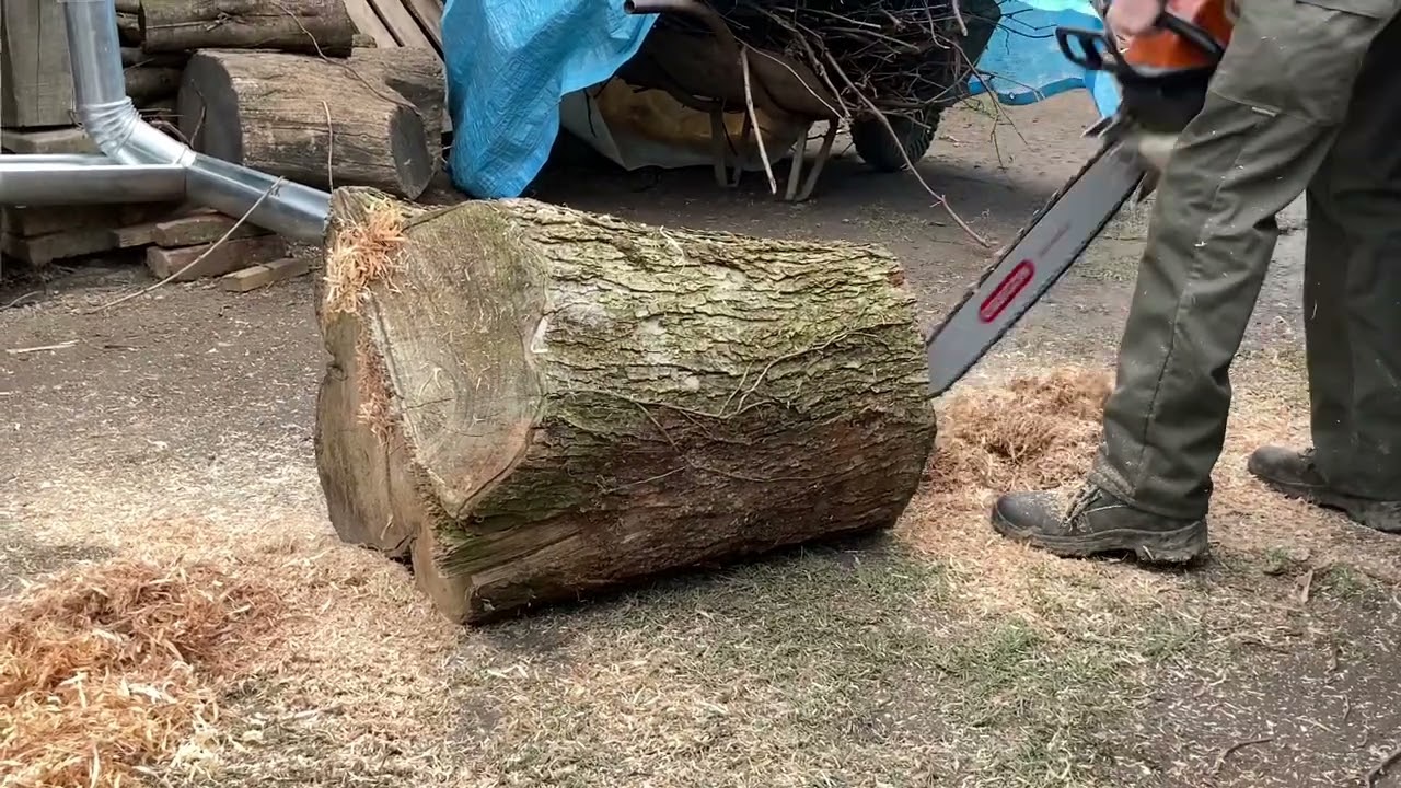 Jó a böszme a háznál -STIHL MS 660 “hasogatás”