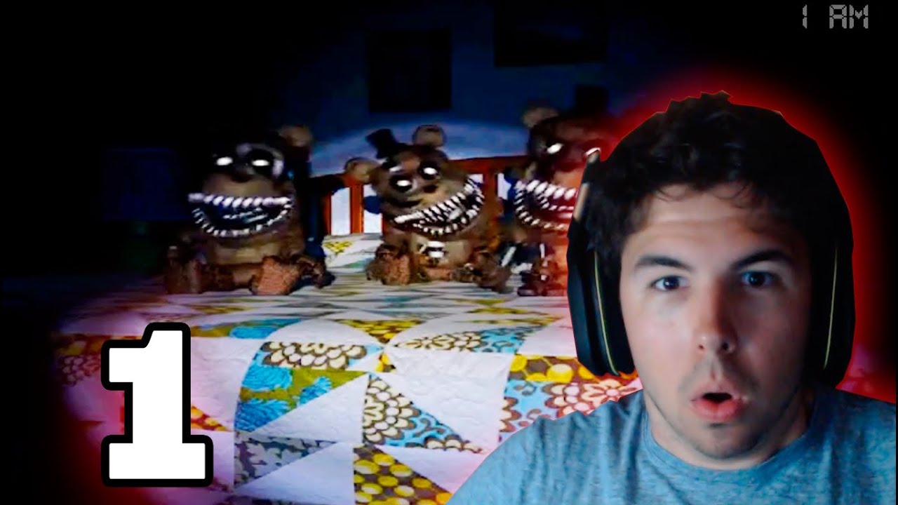 Five Nights at Freddy's 4: SUDANDO EN LA PRIMERA NOCHE! - FNAF 4