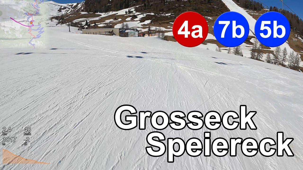 Grosseck-Speiereck ● 4a » 7b » 5b ● Speiereck Gipfelbahn → Sonnenalmbahn