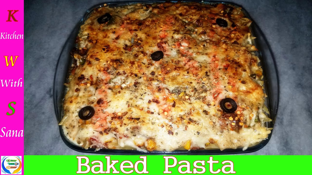 Baked Pasta Recipe | White Sauce Pasta | Creamy Bake Pasta Easy | White Sauce Pasta & Chicken Bake