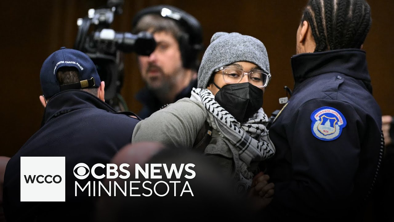 Protesters removed as Noem takes pointed questions from lawmakers about ICE deployment