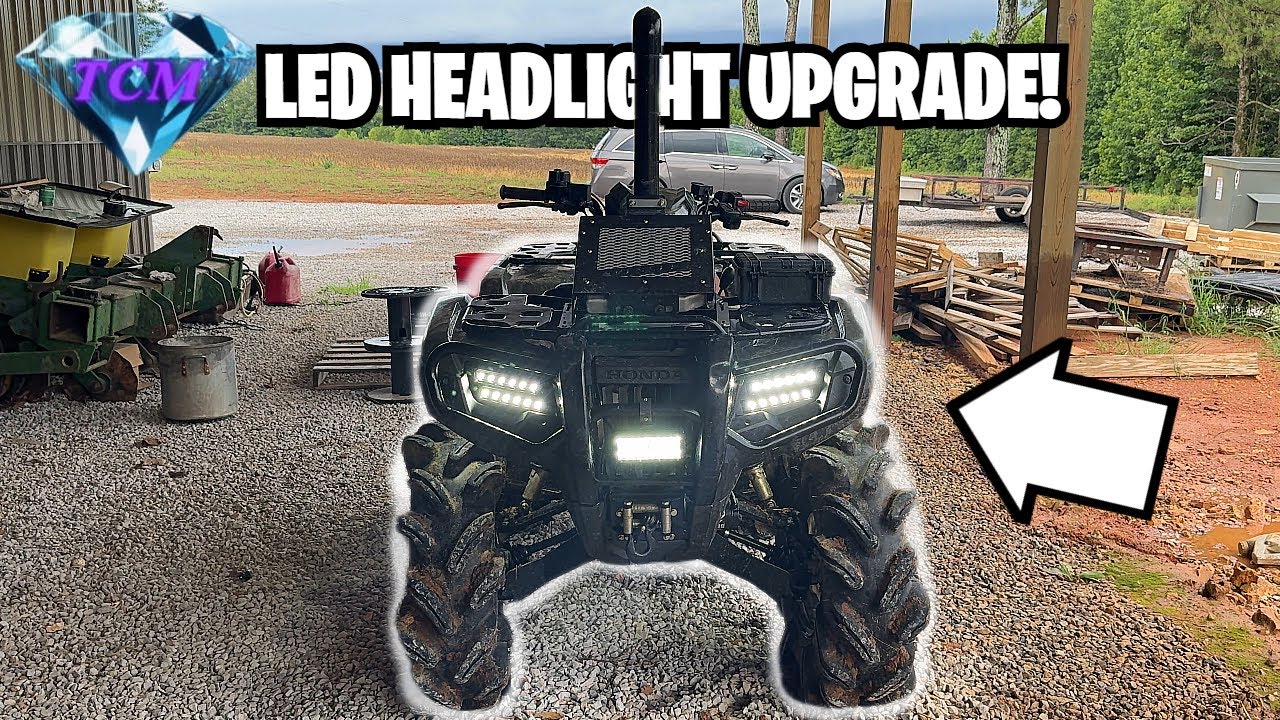 Installing LED HEADLIGHTS On a HONDA! *BEST UPGRADE*