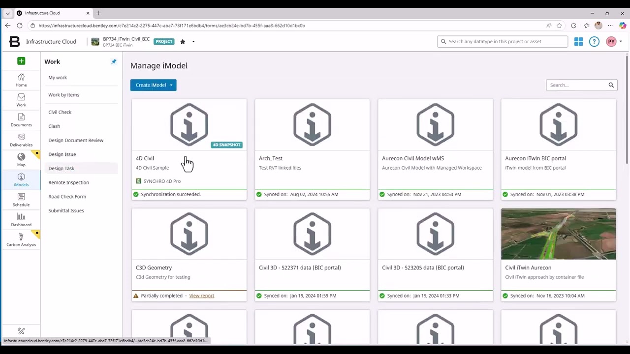 Bentley Infrastructure Cloud - Design Collaboration 03