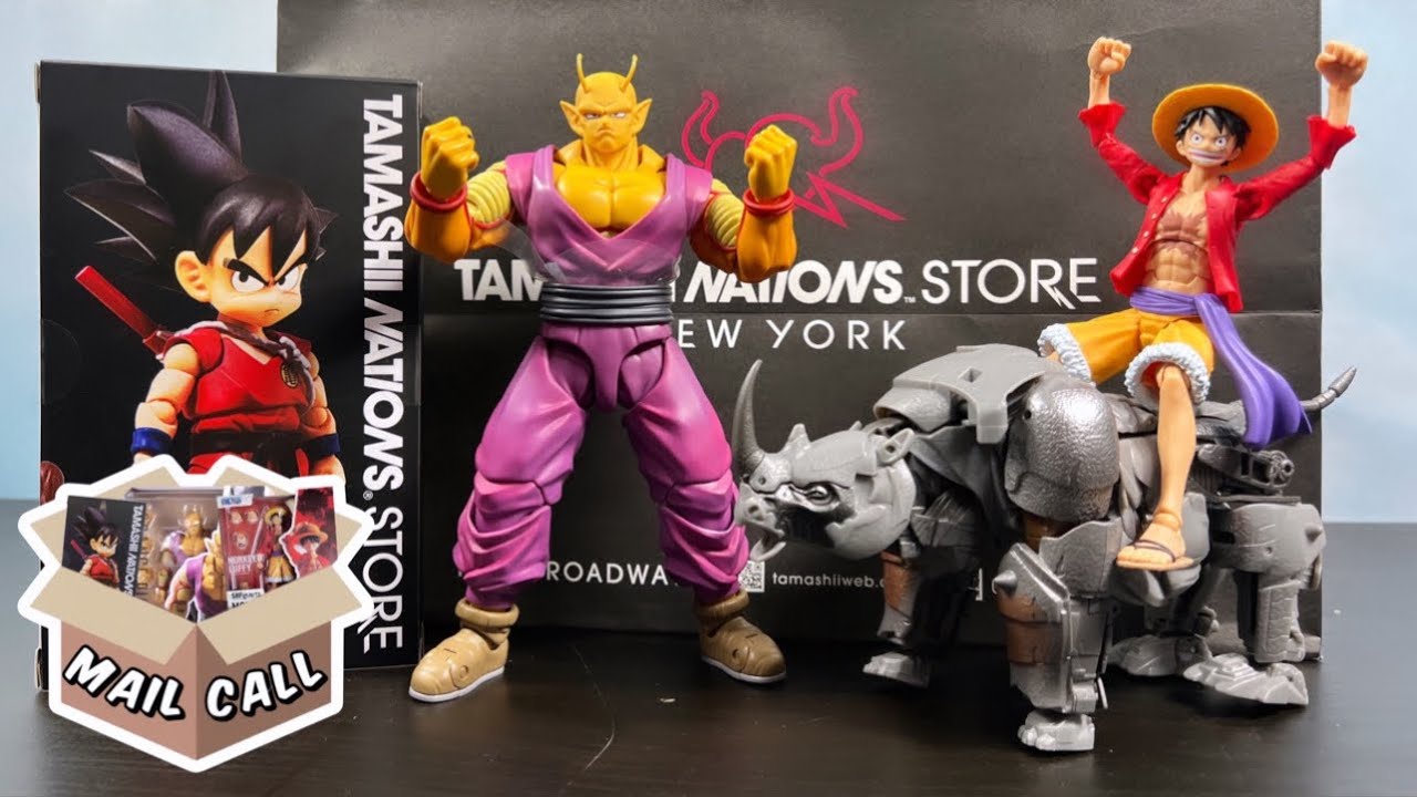 Mail Call 1: SH Figuarts ORANGE PICCOLO, Exclusive GOKU, LUFFY & MORE!