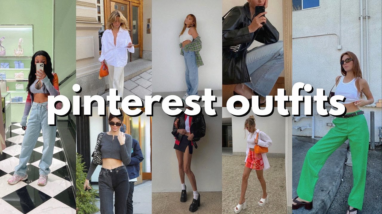 recreating pinterest outfits | spring edition