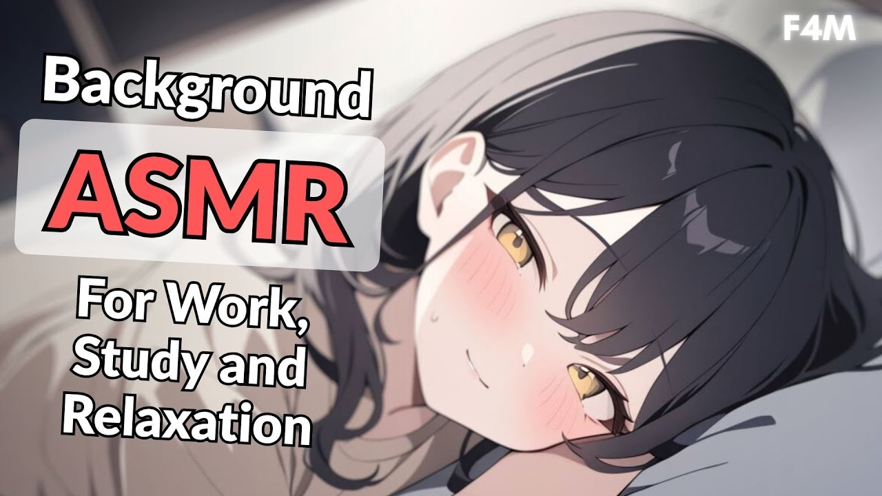 Background ASMR for Work, Study, Gaming and Relaxation [Ear Blowing/Breathing] [Kisses] [Good Boy]