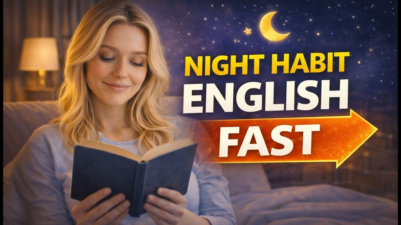 This Simple Night Habit Will Improve Your English Fast