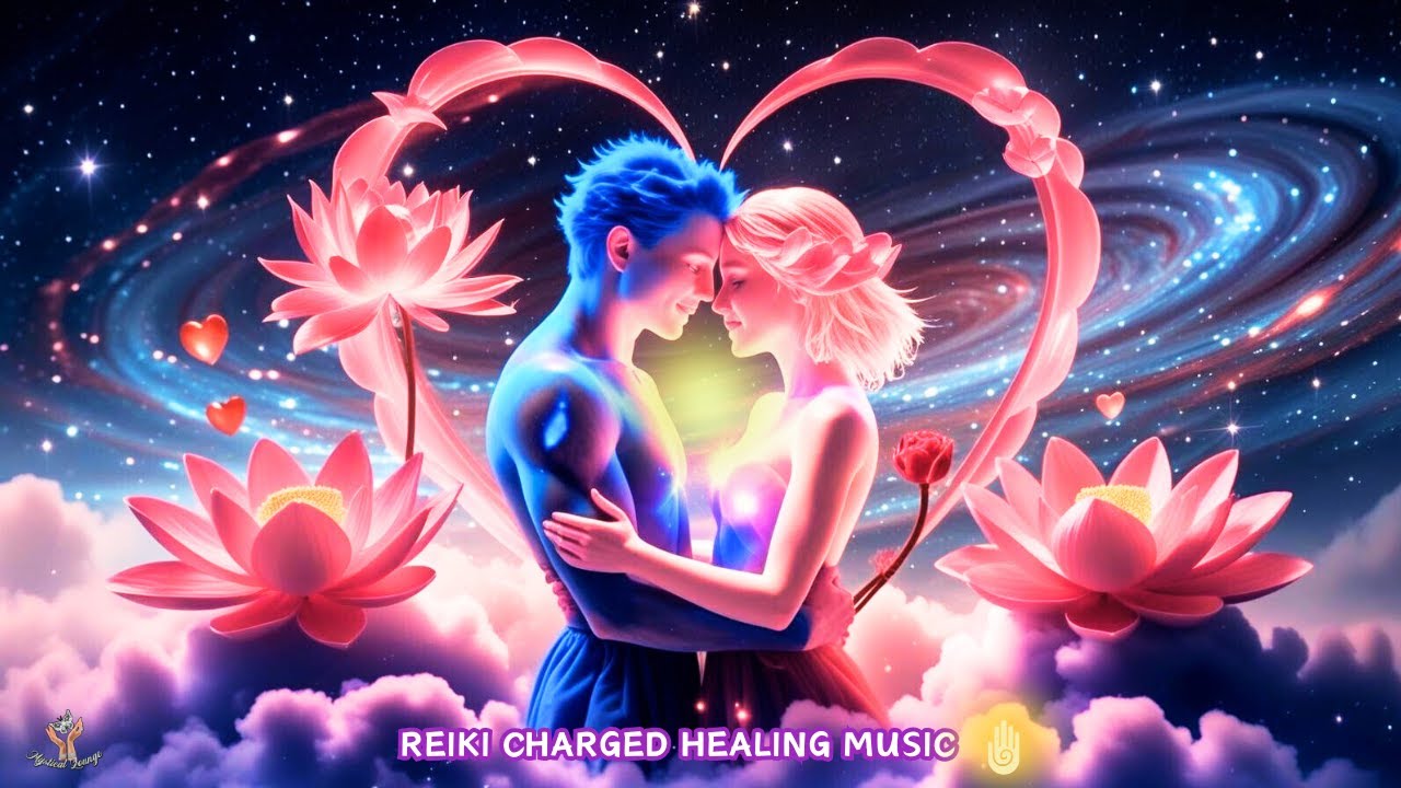 Twin Flame Union 💞 Reiki Healing Music for Divine Love & Soul Connection