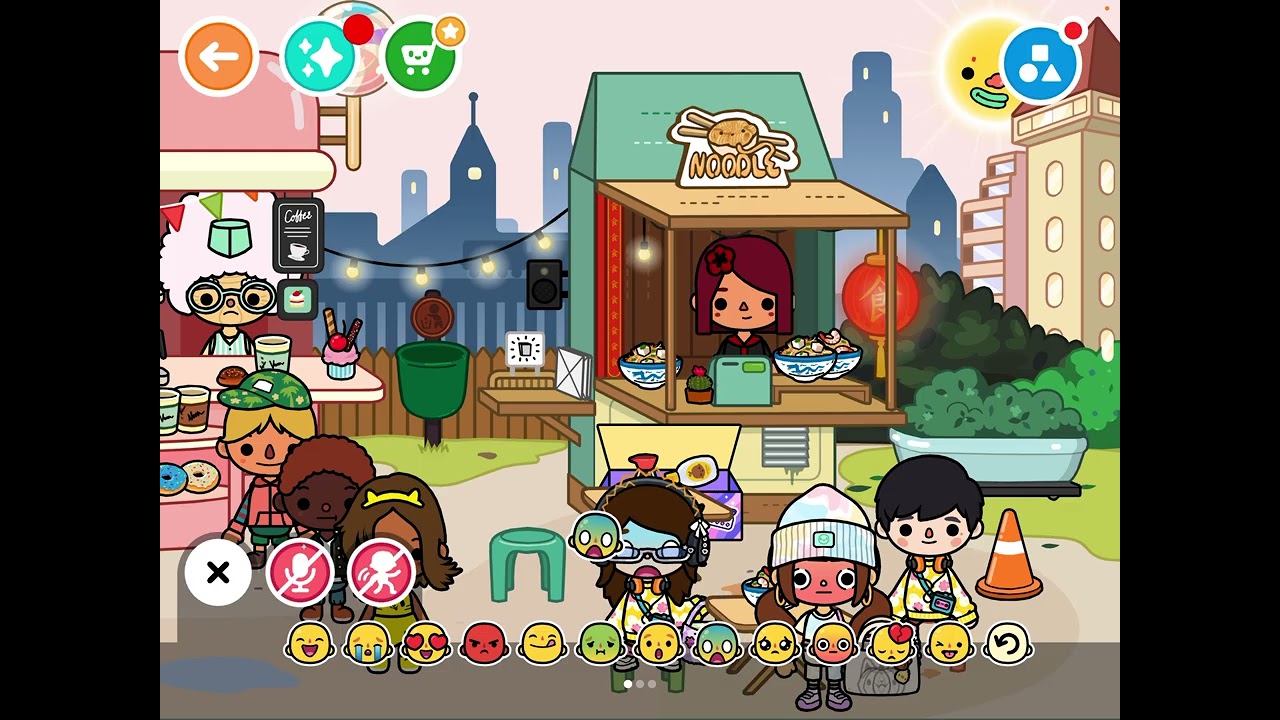 Играю в Toca Boca пошла с Milanka гулять ❤️❤️🌸❤️🌸🌸😆😆