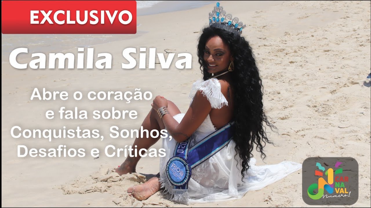 #CN1_RJ #CarnavalNúmero1 #CamilaSilva Após consagração a musa abre o coração