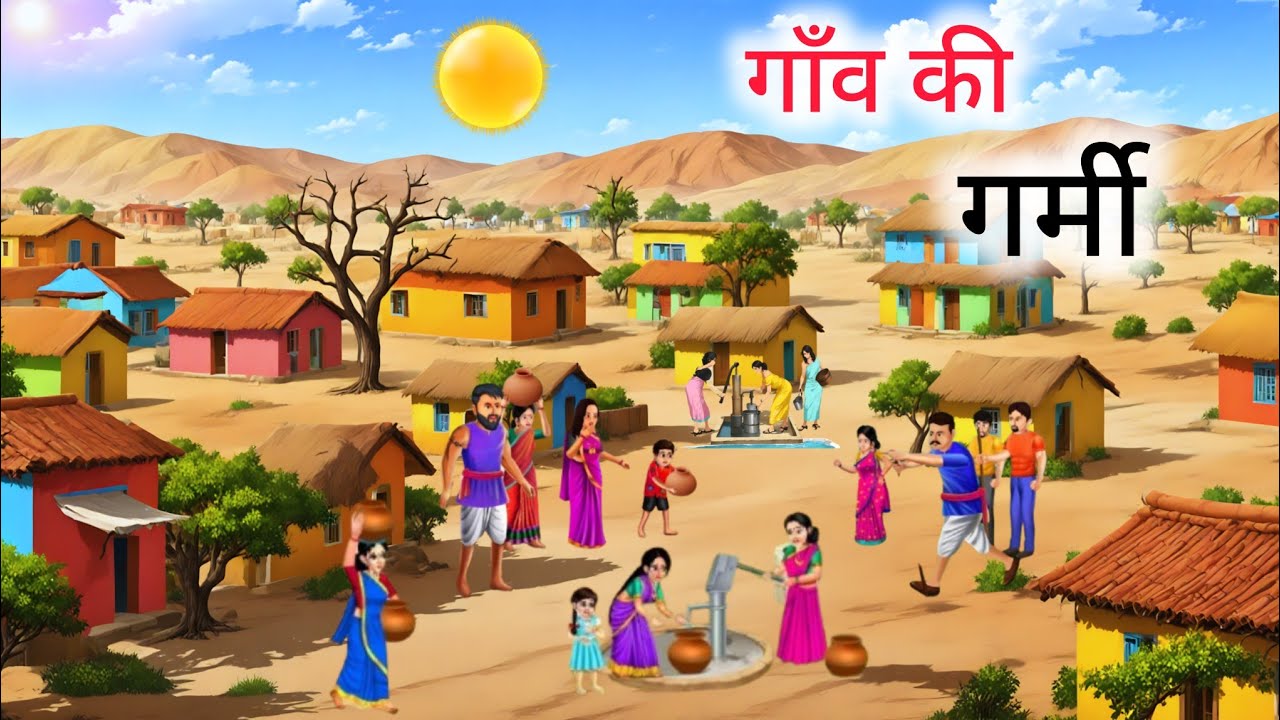 गाँव की गर्मी| gaon ki garmi |hindi kahaniya
