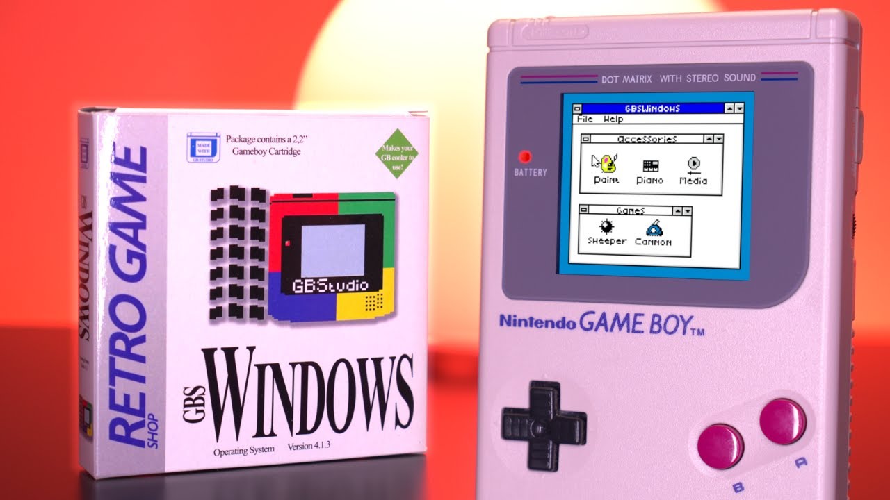 Мы только что превратили Game Boy в ПК на базе Windows?