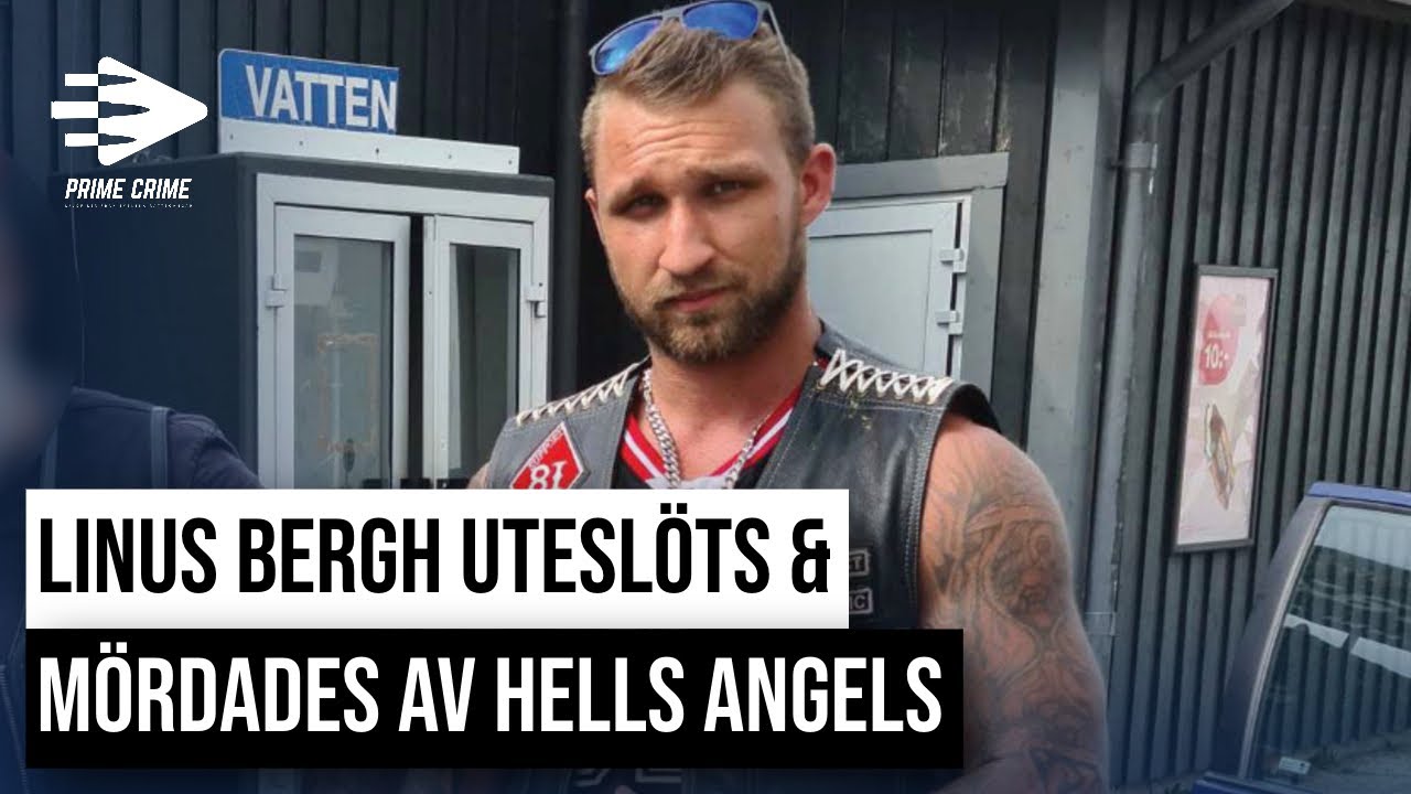 LINUS BERGH UTESLÖTS & MÖRDADES AV HELLS ANGELS - NIKLAS, TILLTALAD (FRIAD)