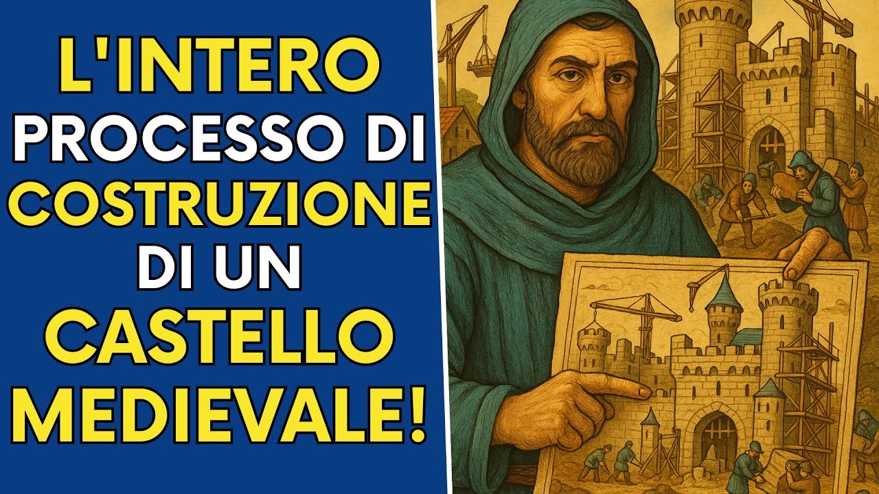 L'intero processo di costruzione di un castello medievale passo dopo passo!