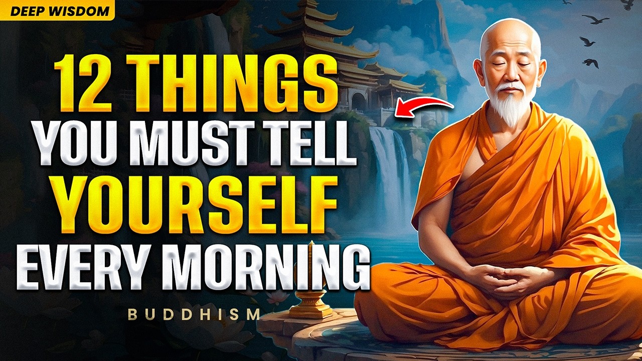 12 Powerful Things to Tell Yourself Every Morning (Start Today!) | Buddhist Wisdom