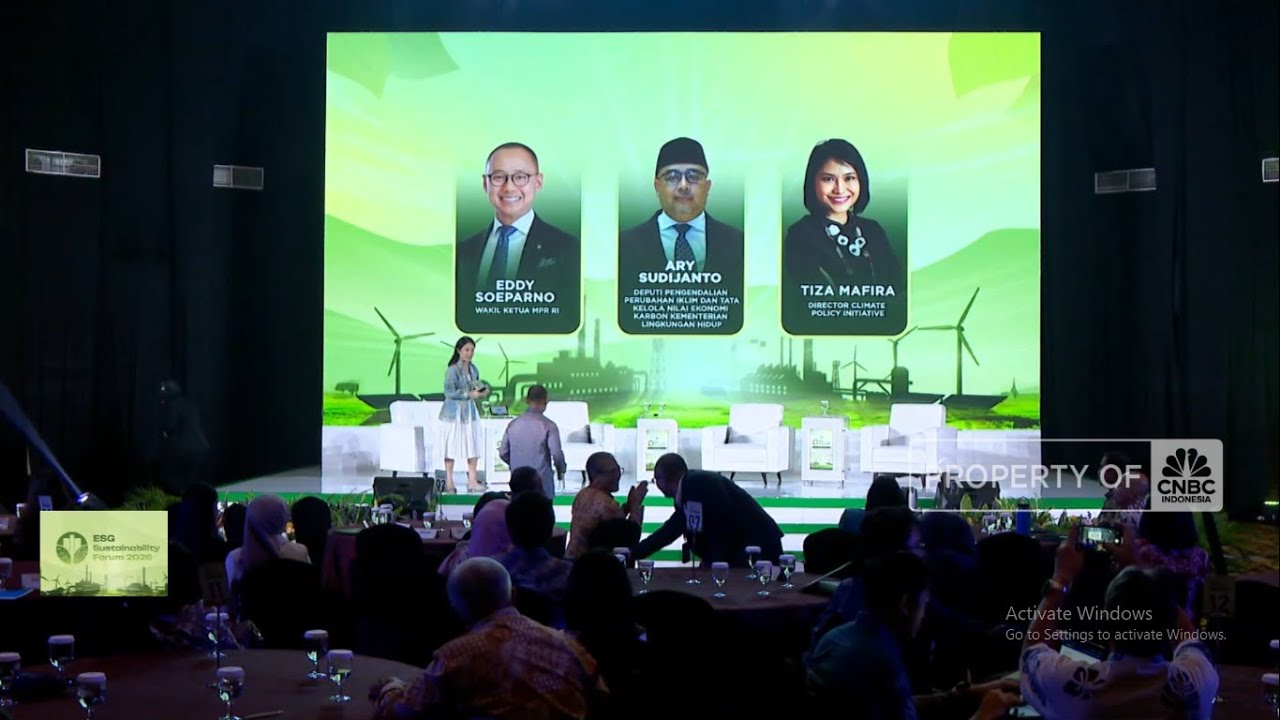 Bedah PR RI Akselerasi ESG, Pembiayaan Hijau & Perdagangan Karbon