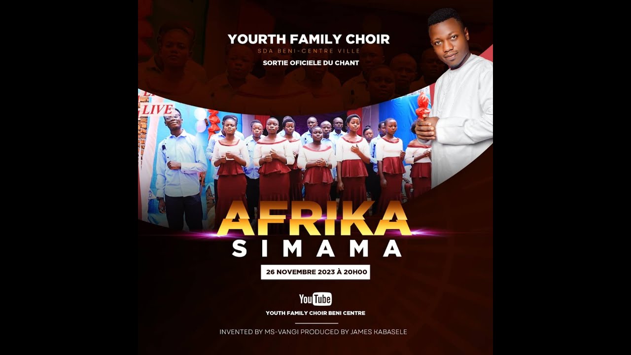 AFRICA SIMAMA lyrics by Youth family SDA BENI CENTRE