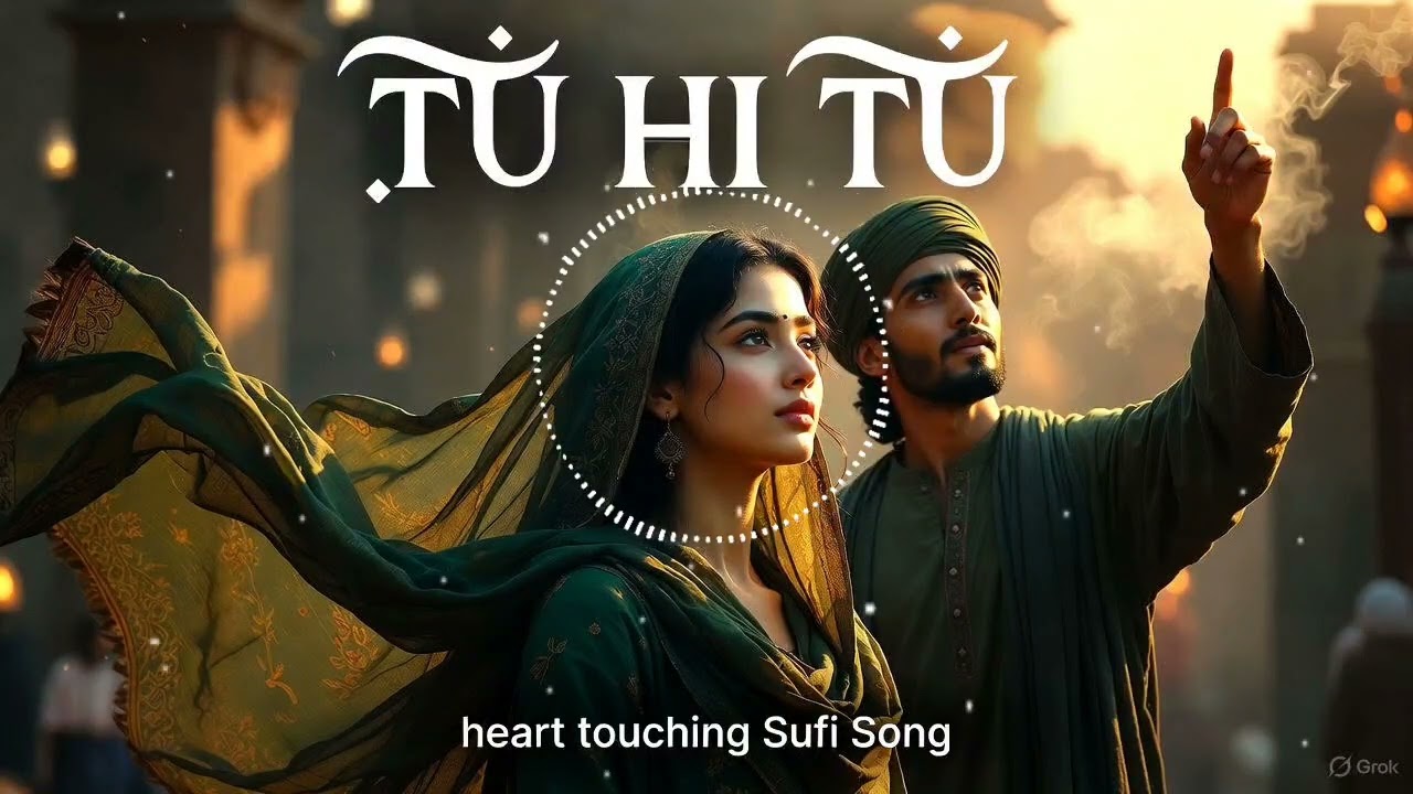 Tu Hi Tu ❤️ | Soulful Sufi Heart Touching Song 2025 | Emotional Love Song | Peaceful Vibes