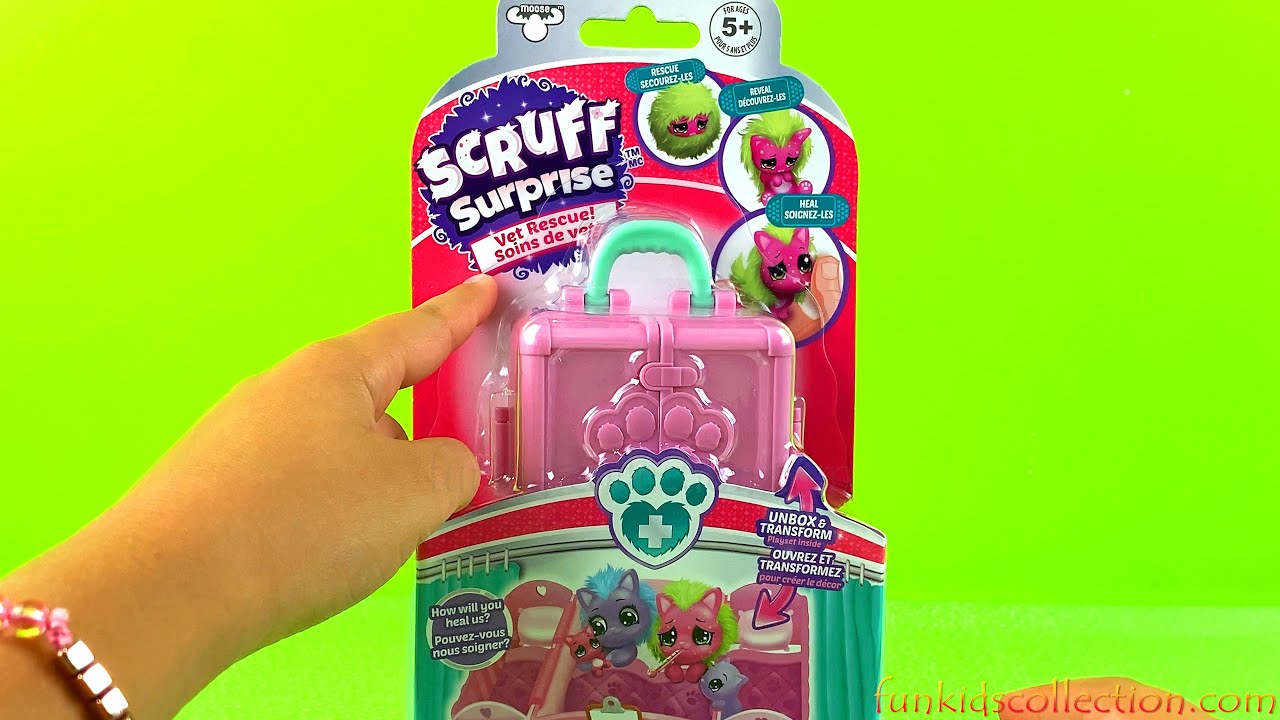 Scruff Surprise Vet Rescue Families Rescue Reveal Heal Little Animals w/ Scruff Surprise Vet Rescue