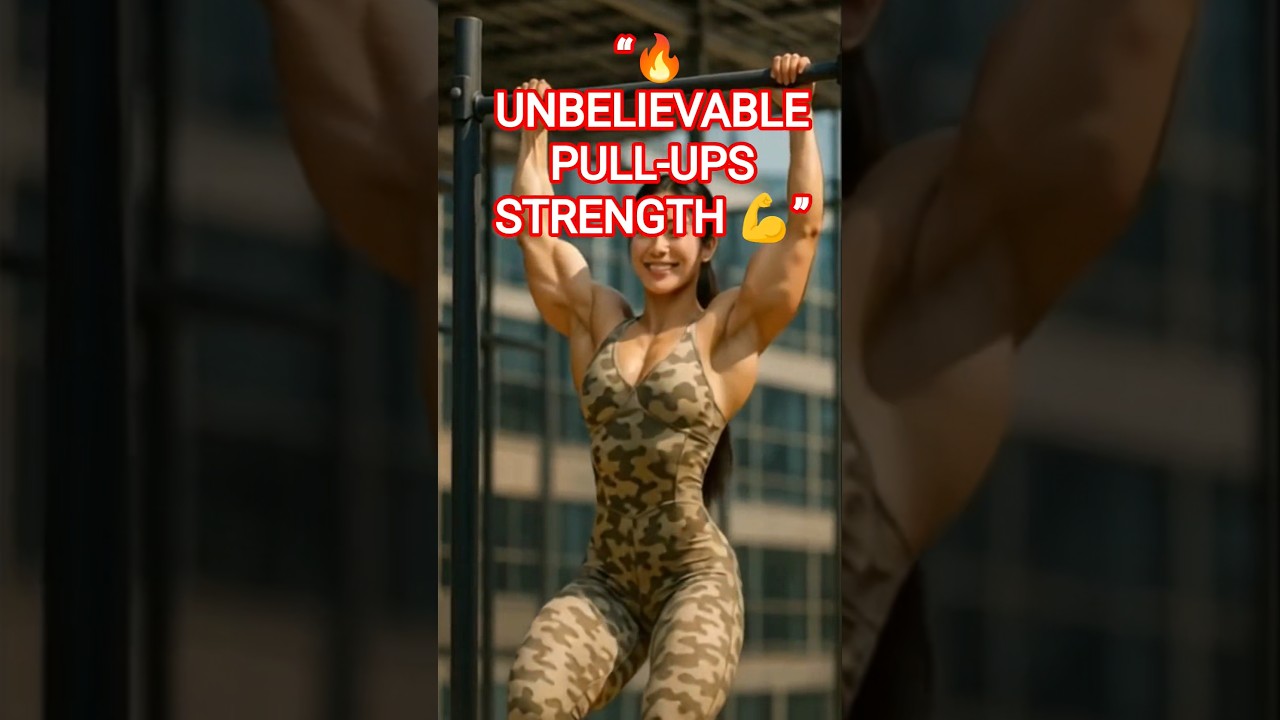 “Unstoppable Girl Power 💪🔥 | Insane Pull-Ups Transformation!”