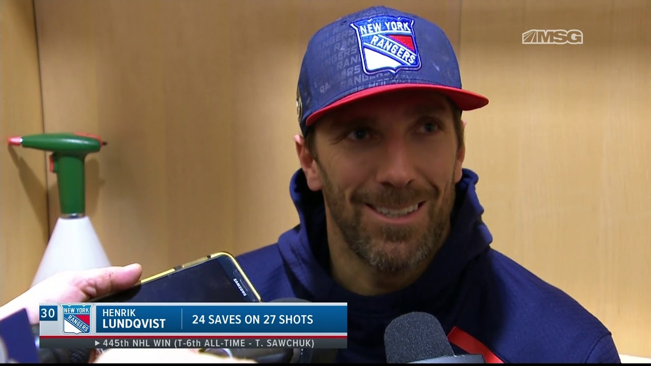 Lundqvist on Frantic Final Minute vs. Blackhawks | New York Rangers Post Game