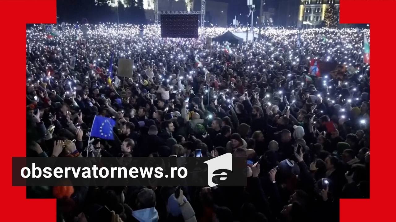 Bulgarii şi-au dat jos Guvernul prin proteste, supăraţi pe Justiţie şi creşterea taxelor