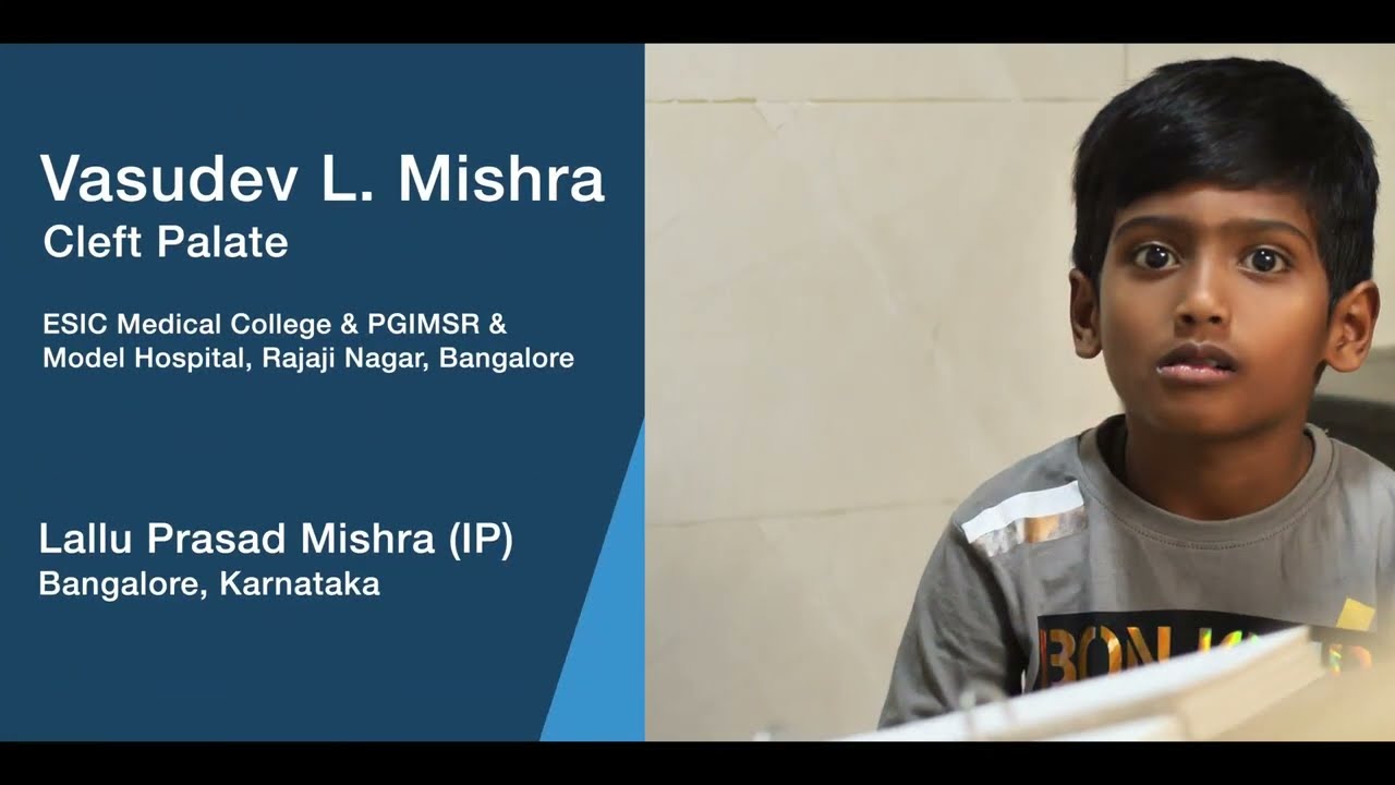 The journey of little child Vasudev L. Mishra is a testament to resilience, with medical treatment.