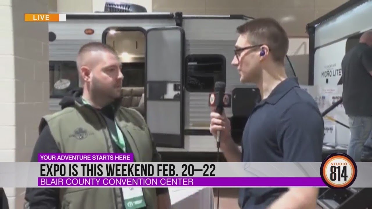 Meteorologist Zach Petey LIVE from the 2026 PA Adventure RV Expo
