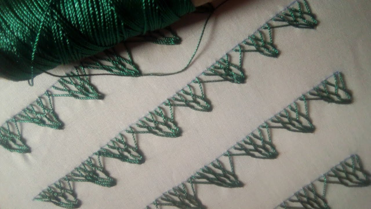 Balochi hand embroidery// Hand embroidery tutorial @farhatKhurshid9639