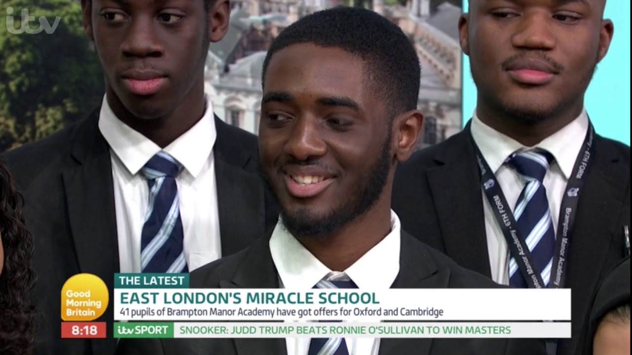 41 Brampton Manor Academy  Students Offered places at Oxbridge