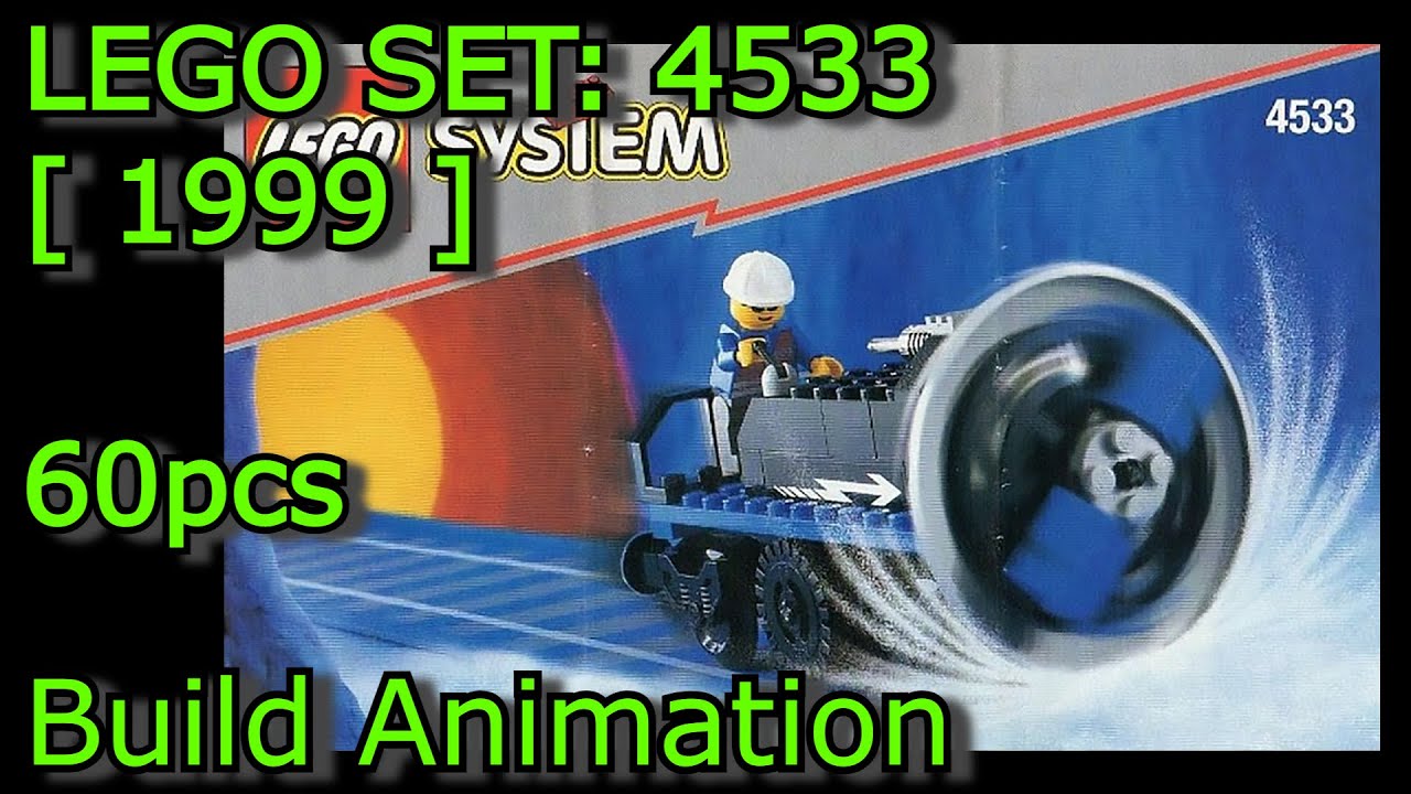 LEGO SET: 4533 - TRAIN TRACK SNOW REMOVER [1999]
