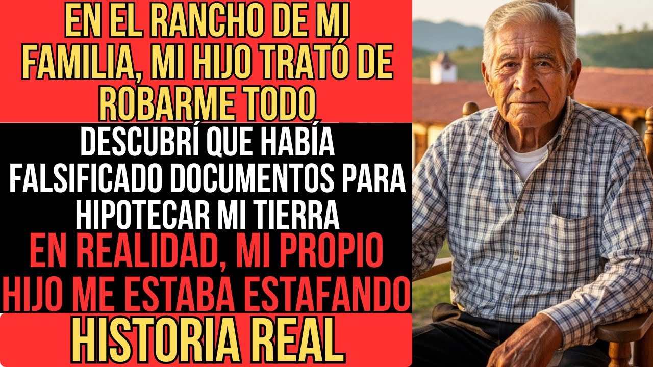 MI HIJO ESTAFADOR INTENTÓ ROBAR NUESTRA GRANJA FAMILIAR CON DOCUMENTOS FALSOS