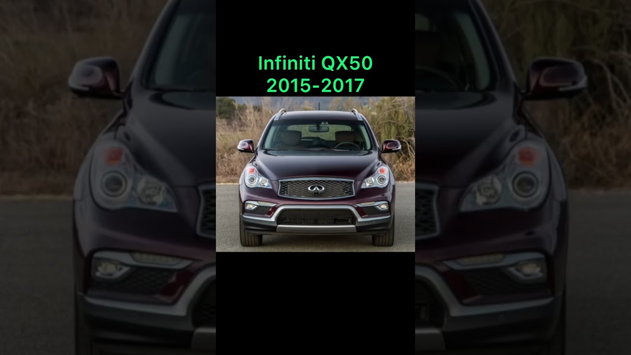 Infiniti QX:4,30,50,55 evolution 
