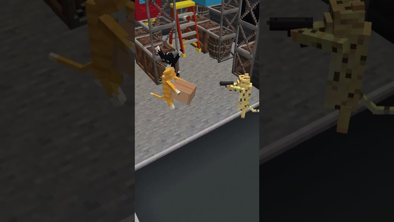 HUNDE VS KATZEN - FÜR DIE POLIZEI ARBEITEN | MINECRAFT 