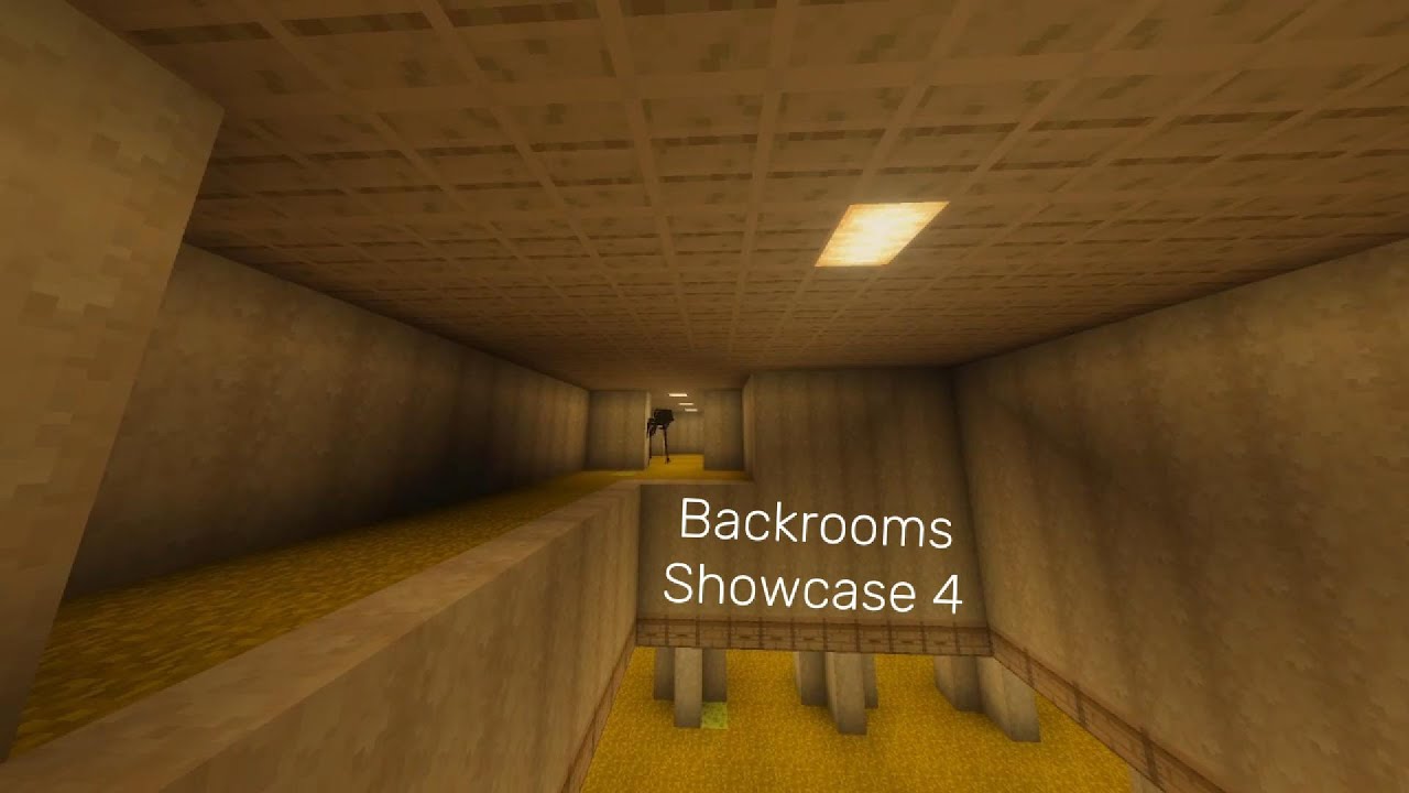 Minecraft Backrooms Showcase 4