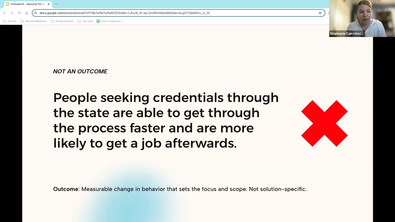 8/8: Applying the Opportunity Solution Tree Framework in Government to Drive towards Better Outcomes