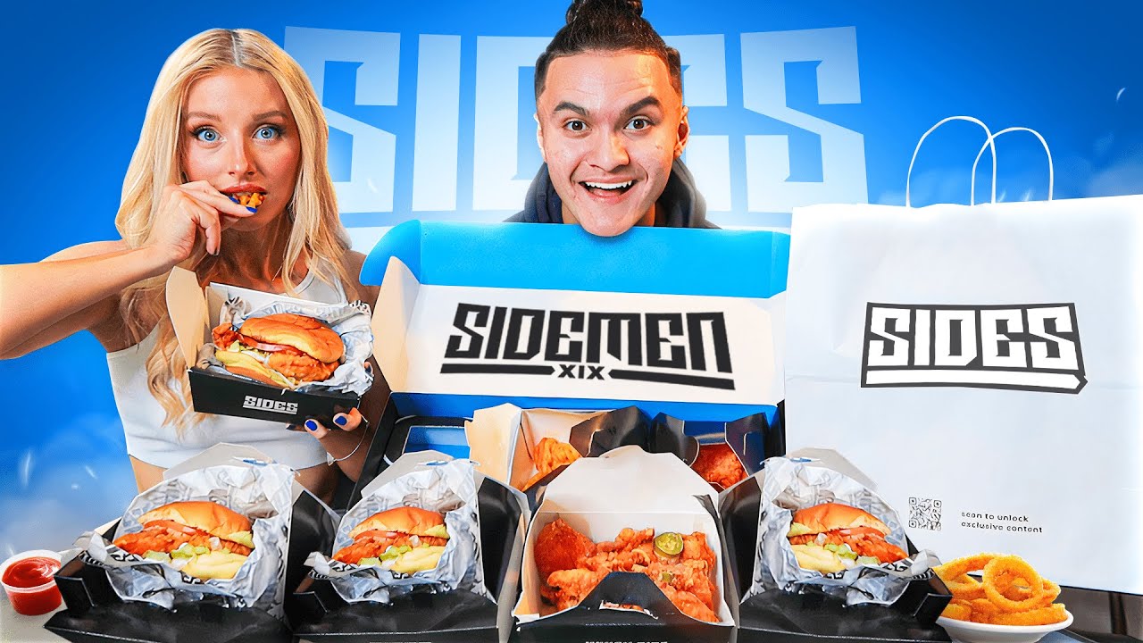 I Bought The Entire SIDES Menu (SIDEMEN)