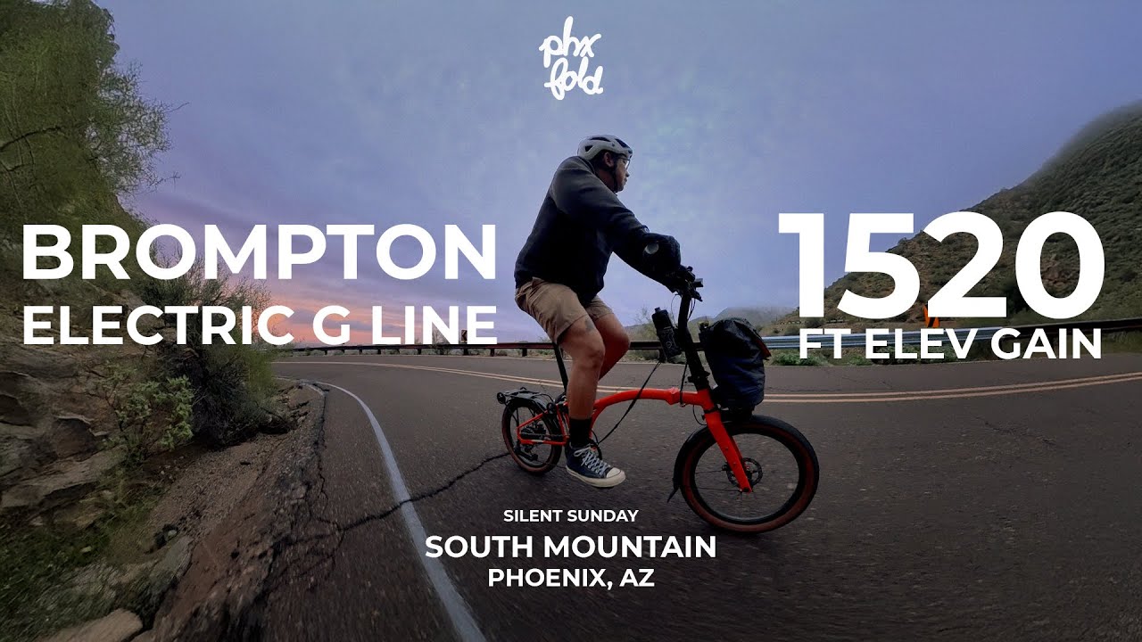 Climbing Power: Brompton Electric G Line vs. 1,520 ft of Elevation