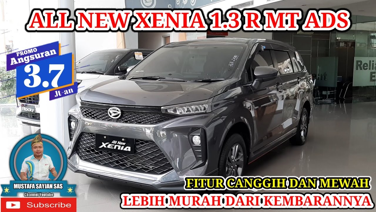 All New Xenia 1.3 R MT ADS || Warna Grey Metallic || Astra Daihatsu Pekanbaru