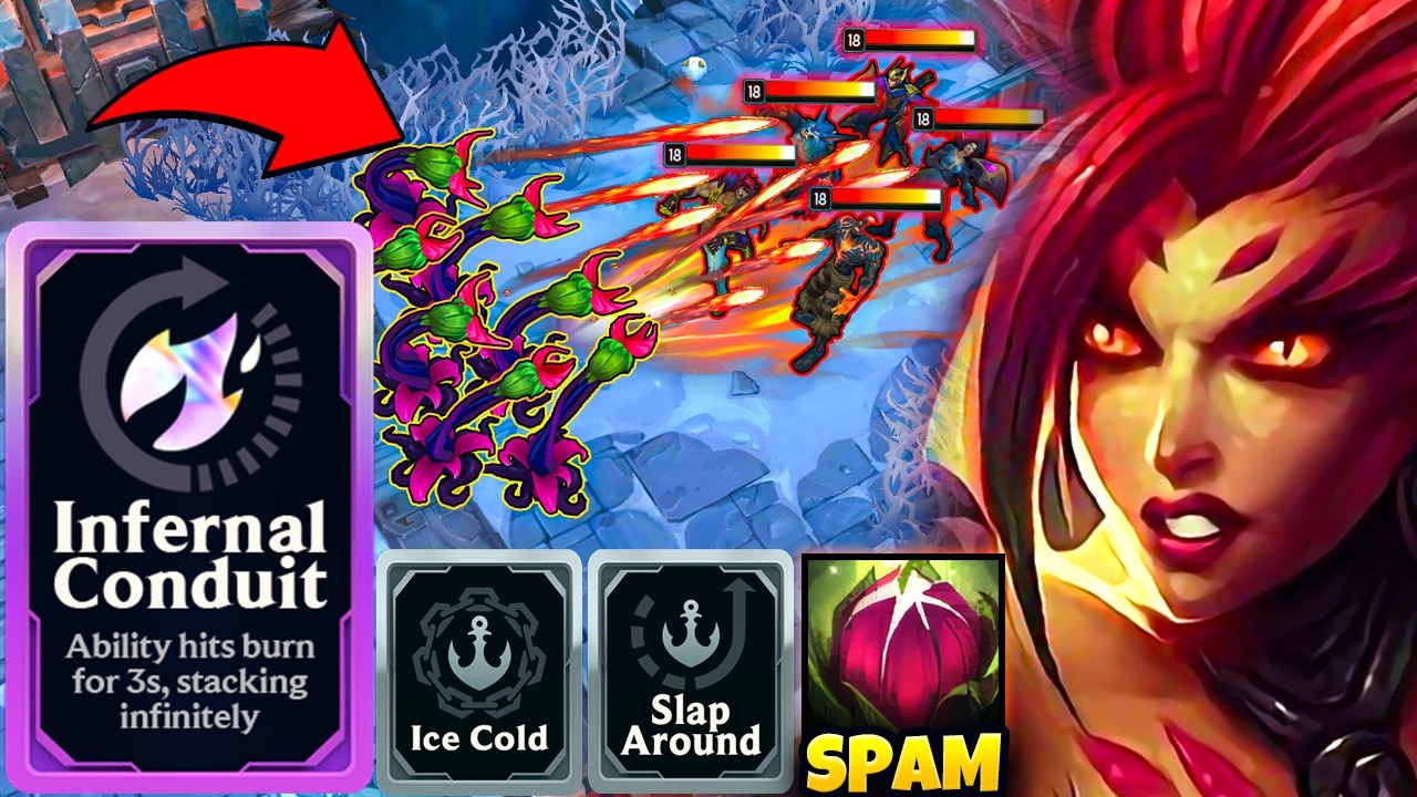 Zyra, but I Have an Army of Plants with 5 Infinite Stacking Burns | ARAM Mayhem