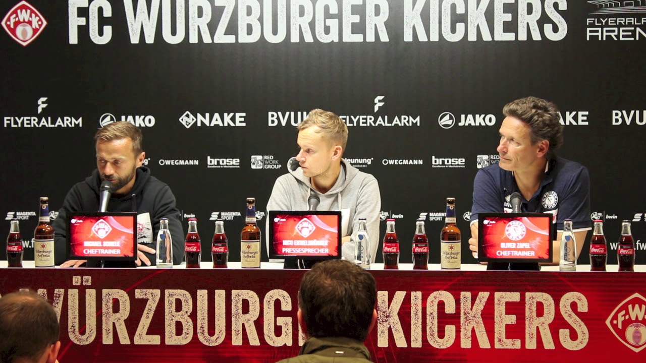 FortunaTV: Die Pressekonferenz nach dem Spiel in Würzburg